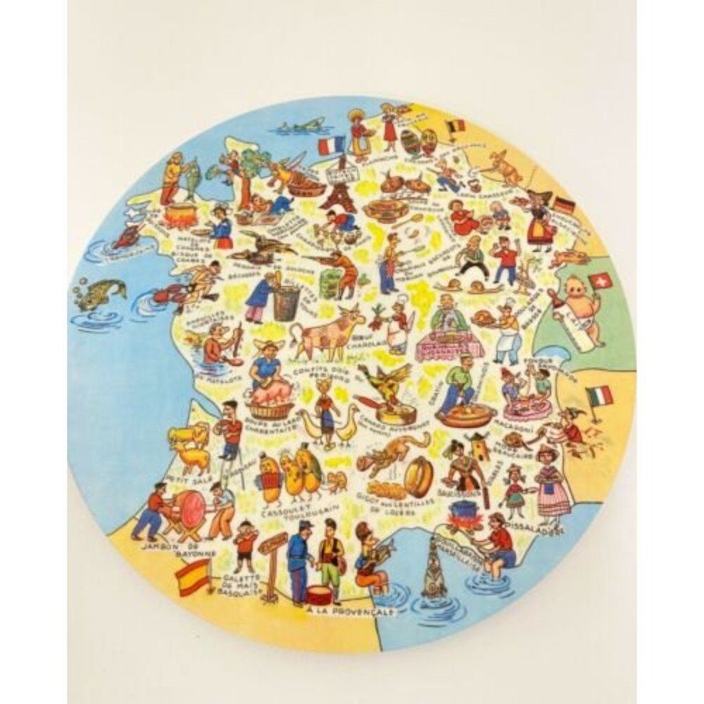 French Charcuterie Board of Melamine